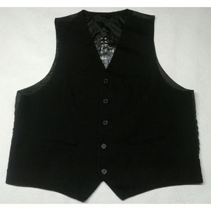 Aight Eight Men's striped black Vest plus size XL